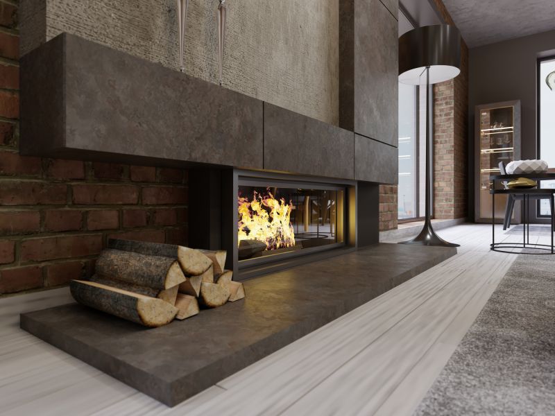 Fireplace Brick Refacing
