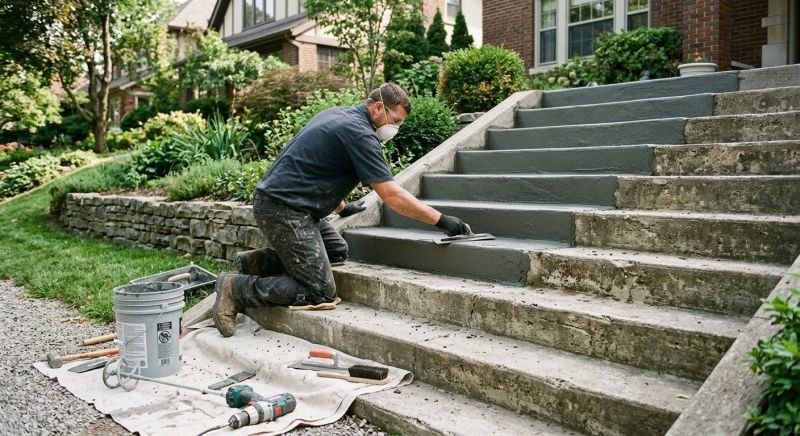 Walkway Resurfacing in Des Moines, IA