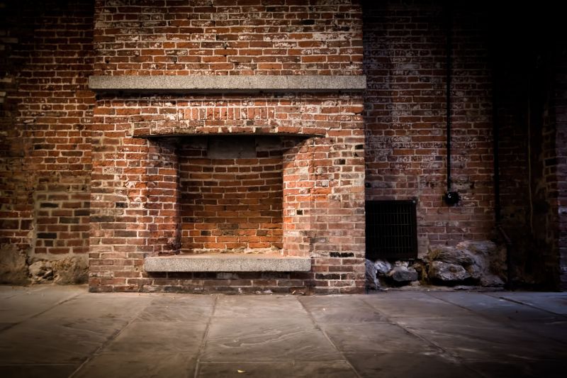 Fireplace Brick Refacing
